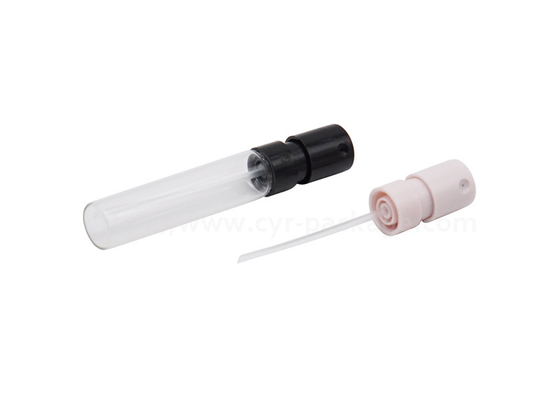 Mini Glass Perfume Tester Bottle With Plastic Spray Pump 3ml Atomizer