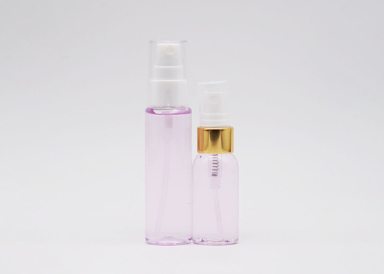 Plastic Cosmetic Spray Bottle With Screw Fine Mist Sprayer 60ml Cylinder