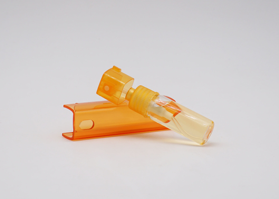 Plastic Perfume Tester Bottle Square 10ml Mini Spray Bottle For Alcohol