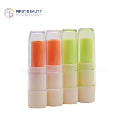 5g Plastic Cosmetic Lip Balm Lipstick Tube Container Customized