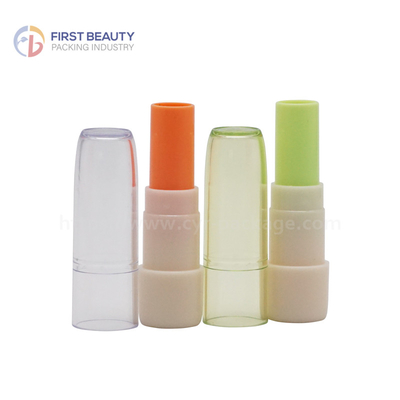 5g Plastic Cosmetic Lip Balm Lipstick Tube Container Customized