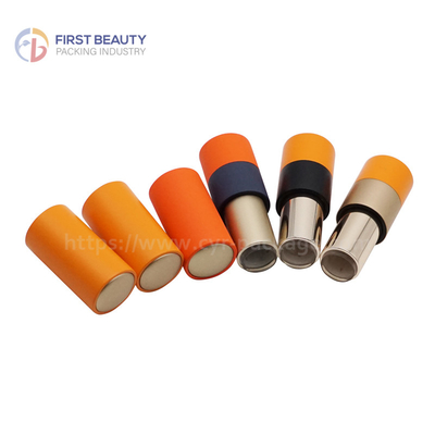 Spraying Aluminum Empty Lipstick Tube 3.8g Customized Color