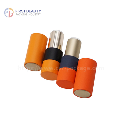 Spraying Aluminum Empty Lipstick Tube 3.8g Customized Color