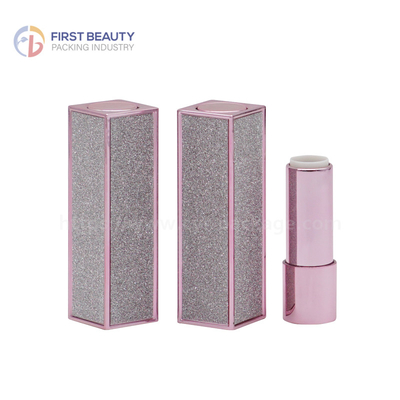 Customized Empty Lipstick Case Tube 4g Square Plastic