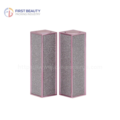 Customized Empty Lipstick Case Tube 4g Square Plastic