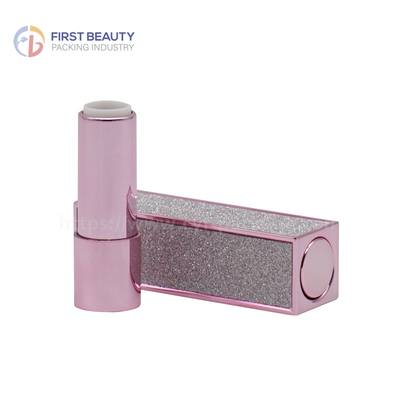 Customized Empty Lipstick Case Tube 4g Square Plastic