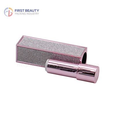 Customized Empty Lipstick Case Tube 4g Square Plastic