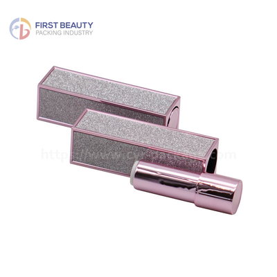 Customized Empty Lipstick Case Tube 4g Square Plastic