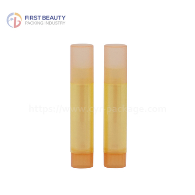 Snap On Empty Lip Balm Tube 5g Cosmetic Mockup