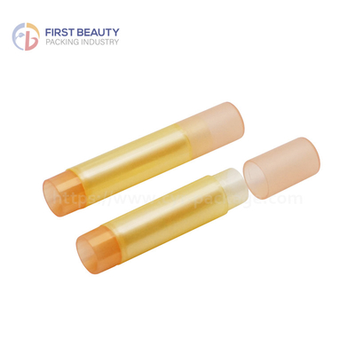 Snap On Empty Lip Balm Tube 5g Cosmetic Mockup