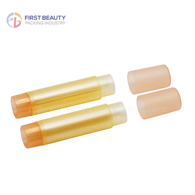 Snap On Empty Lip Balm Tube 5g Cosmetic Mockup