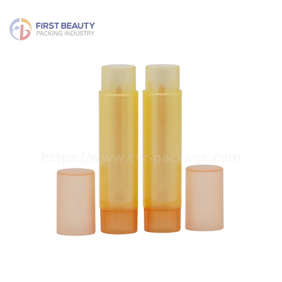 Snap On Empty Lip Balm Tube 5g Cosmetic Mockup