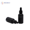 Round Black Essential Oil Frosted Dropper Bottles 5ml - 100ml
