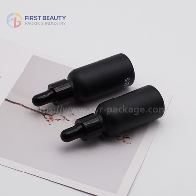 Smooth Essential Oil Glass Bottle Plastic For Aromatherapy 100ml