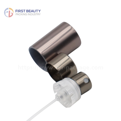 Aluminum Perfume Low Profile Spray Pump Plastic FEA15 0.07 - 0.1ml