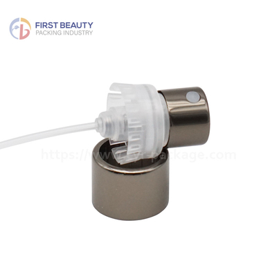 Low Profile Grey Perfume Spray Pump Crimpless Sprayer FEA15