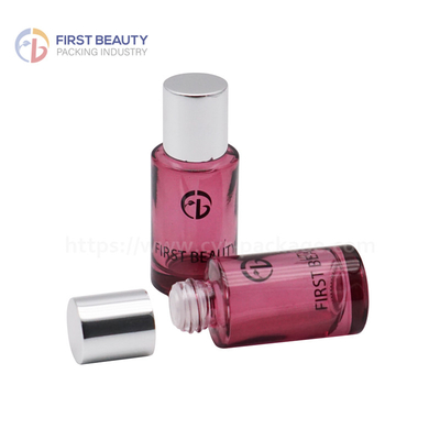 Color Spraying Dropper Essential Oil Bottle 20ml With Dropper Insert