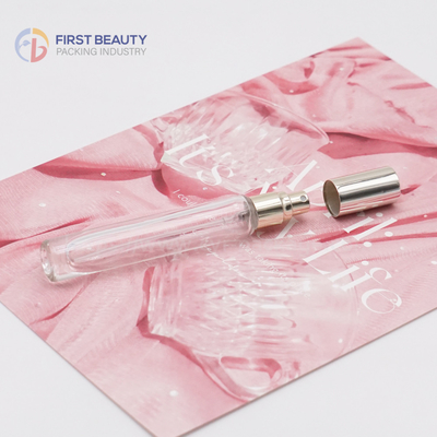 Customized 5ml Plastic Perfume Tester Sample Bottles for Luxury Brands