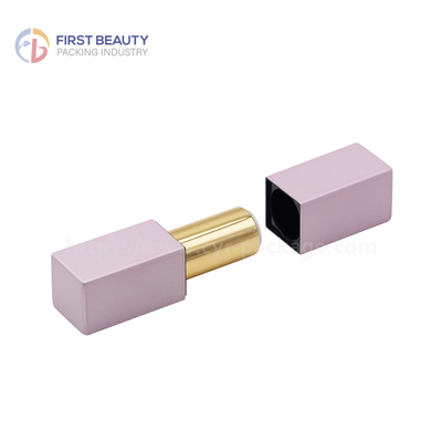 Round Eco Conscious Aluminum Lip Balm Tube for Sustainable Skincare