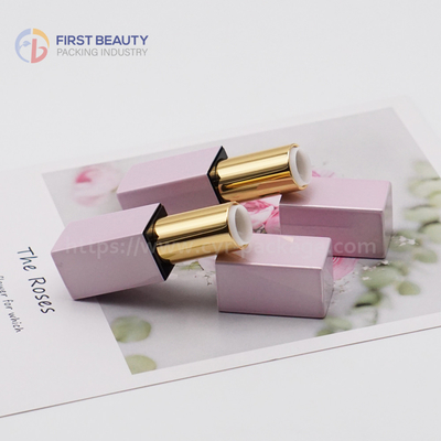 Customizable Color Spraying Round Empty Lipstick Tube