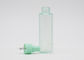 24mm Flat Shoulder Empty Refillable Perfume Bottles With Green Frosting Powder