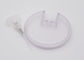 25ml PP Empty Plastic Spray Bottle Credit Card Shape Circle Frosted Clear