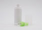 60ml 100ml Flat Shoulder Overcap Plastic Free Spray Bottle White PET Material
