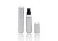 Portable Shiny Silver Aluminum Refillable Perfume Spray Bottle Bottom Filled Type