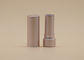 Pale Pink Rose Color Cosmetic Lipstick Containers Metallic Simple Sense 3.5g Cylinder Shape
