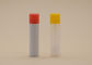 Lightweight 5g Lip Balm Tube Containers Optional Color Cylinder Shape