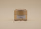 Gold UV Spraying Cosmetic Cream Containers 15g Silk Screen Printing