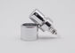 13mm 15mm Cosmetic Crimp Perfume Bottle Spray Pump Shiny Silver With Step Collar