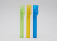Yellow Clip Type PP Refillable Plastic Spray Bottles 10ml Frosted Body