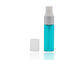 10 Ml Refillable Plastic Spray Bottles With 13 / 415 Shiny Silver Perfume Sprayer