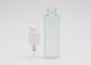 Green Thick 150ml Clear Plastic Spray Bottles With Matte White Cream Pump