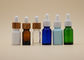 Amber Empty Essential Oil Bottles Color Coating White Ceramic Dropper Bottle