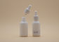 Smooth Texture Essential Oil Dropper Bottles , Glass Bottles With Dropper Caps