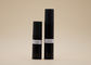 Slim Small Volume Airless Spray Bottle , Airless Pump Container Black Color