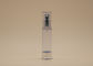 100ml Airless Pump Cosmetic Packaging Portable With Transparent Over Cap