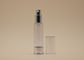 100ml Airless Pump Cosmetic Packaging Portable With Transparent Over Cap