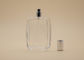 100ml Cosmetic Spray Bottle , Rectangle Perfume Bottle Silk Screen Printing
