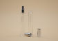 Small Glass Cosmetic Spray Bottles , Clear Glass Perfume Bottles Screw Neck