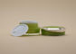 Luxury Green Plastic Cream Jars Leak Proof Reliable Stable Performance