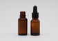 Amber Glass Material Essential Oil Dropper Bottles Use For Skin Care Oil