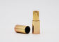 Aluminum Gold Lipstick Container With Shimmering Powder 3.5g Capacity