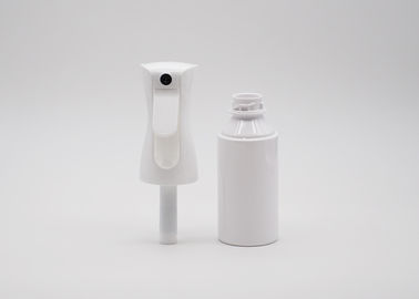200ml PP Reusable Refillable Plastic Spray Bottles White Continuous Mist Spray Pump
