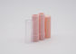 Pink Packaging Bottle Tubes Custom Lip Balm Tubes 4g Of PP Material