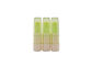 4ml Capacity ABS Green ECO Tube Lip Balm Packaging For Beauty Package