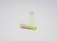 AS Cap ABS Tube ECO Friendly 4ml Green Lip Balm Tubes For Beauty Packaging