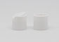 28 / 410 PP White Press Disc Top Cap Lid For Cosmetic Packaging